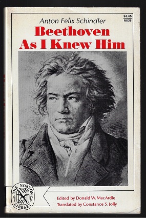 Imagen del vendedor de Beethoven As I Knew Him: A Biography a la venta por Nighttown Books