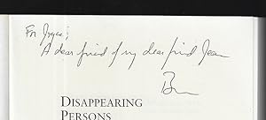 Disappearing Persons: Shame and Appearance (SIGNED FIRST PRINTING)