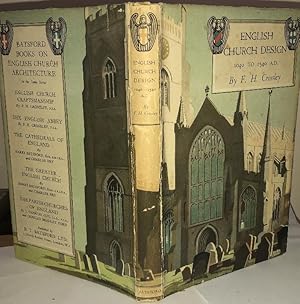 Seller image for English Church Design, 1040-1540 A.D. a Study, 1947-48, With the Dust Jacket. for sale by Ely Books