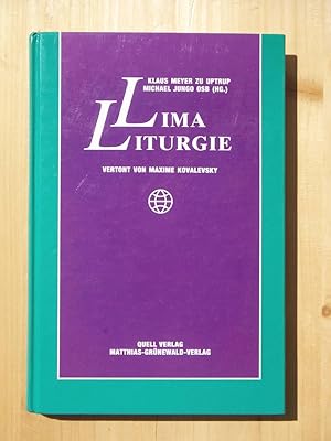 Seller image for Lima-Liturgie - Vertont von Maxime Kovalevsky for sale by Versandantiquariat Manuel Weiner