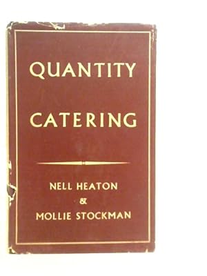 Immagine del venditore per Quantity Catering venduto da World of Rare Books