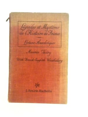 Seller image for Legendes et Mysteres de L'Histoire De France for sale by World of Rare Books