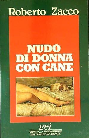 Bild des Verkufers fr Nudo di donna con cane zum Verkauf von Librodifaccia