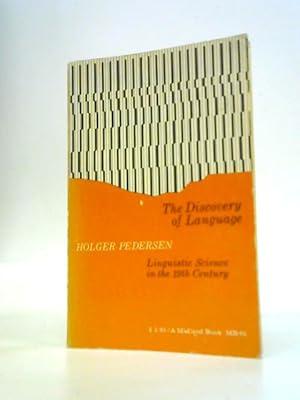 Image du vendeur pour The Discovery of Language: Linguistic Science in the Nineteenth Century mis en vente par World of Rare Books