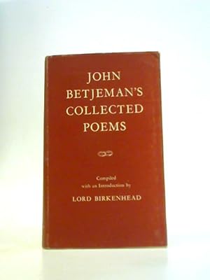 Seller image for John Betjeman's Collected Poems for sale by World of Rare Books