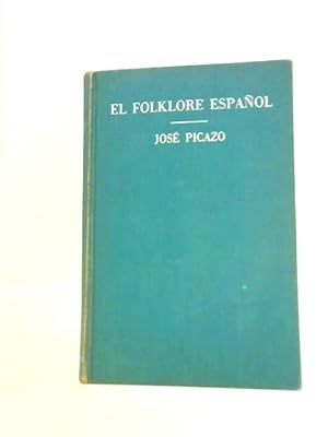 Seller image for El Folklore Espanol for sale by World of Rare Books