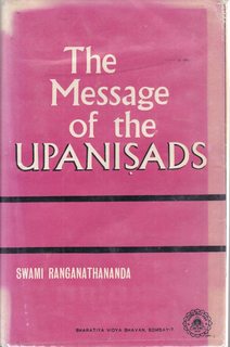Seller image for The Message of the Upanisads - an Exposition of the Upanisads in the Light of Modern Thought and Modern Needs. for sale by Special Collection