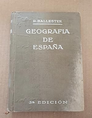 Imagen del vendedor de Geografa de Espaa a la venta por Avanti con la Guaracha