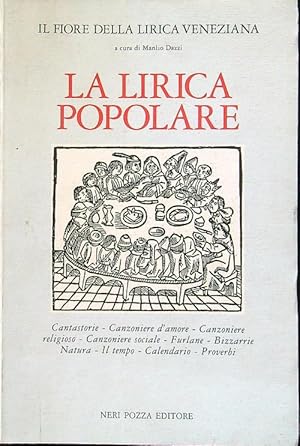 Seller image for Il fiore della lirica veneziana. La lirica popolare for sale by Librodifaccia