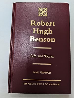 Image du vendeur pour Robert Hugh Benson: Life and Works mis en vente par ccbooksellers