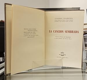 Imagen del vendedor de La cancin sembrada. (Con La Fiesta del Bambula y otros poemas de Puerto Rico) a la venta por Librera Dilogo