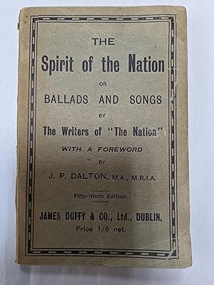 Seller image for The Spirit of the Nation: or Ballads and Songs (59th Edition) for sale by ccbooksellers