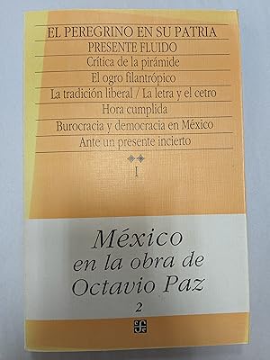 Image du vendeur pour Mexico en la Obra de Octavio Paz mis en vente par ccbooksellers