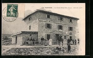 Carte postale La Vanoise, Le Chalet-Hôtel Félix-Faure