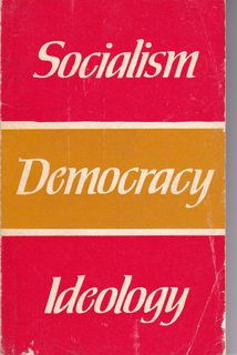 Immagine del venditore per Socialism, democracy, ideology venduto da Never Too Many Books