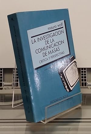 Immagine del venditore per La investigacin de la comunicacin de masas. Crtica y perspectivas venduto da Librera Dilogo