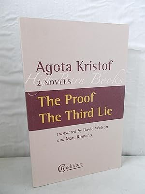 Seller image for 2 Novels: The Proof, The Third Lie for sale by High Barn Books