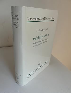 Bild des Verkufers fr Im Spiegel ein anderer. Erfahrungskrise und Subjektdiskurs im modernen autobiographischen Roman. zum Verkauf von Antiquariat Maralt