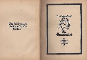 Bild des Verkufers fr DIE GLCKSRITTER Erzhlung - Mit 31 Zeichnungen von Paul v. Haken zum Verkauf von ART...on paper - 20th Century Art Books