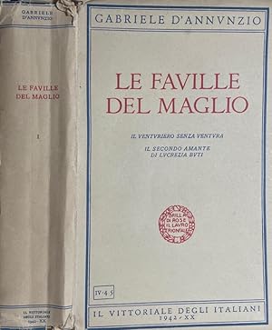 Immagine del venditore per Le faville del maglio. Tomo I Il venturiero senza ventura - Il secondo amante di Lucrezia Buti venduto da Biblioteca di Babele