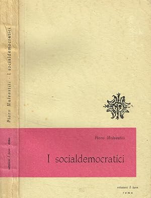 Imagen del vendedor de I socialdemocratici a la venta por Biblioteca di Babele