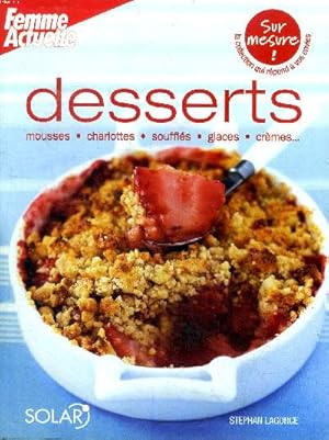 Imagen del vendedor de Desserts Collection Sur mesure N02 a la venta por Le-Livre