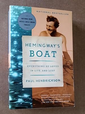 Imagen del vendedor de Hemingways Boat: Everything He Loved in Life, and Lost a la venta por Livresse