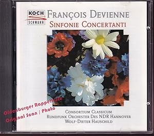 Image du vendeur pour Franois Devienne: Sinfonie Concertanti * Wolf-Dieter Hauschild * Consortium Classicum* Rundfunk Orchester des NDR Hannover mis en vente par Oldenburger Rappelkiste