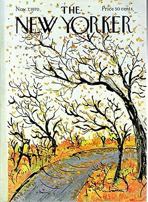 Seller image for The New Yorker Magazine, November 7, 1970 for sale by Dorley House Books, Inc.