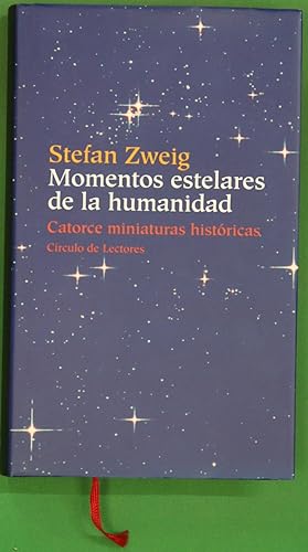 Imagen del vendedor de Momentos estelares de la humanidad a la venta por Librera Alonso Quijano