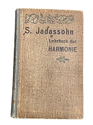 Image du vendeur pour LEHRBUCH DER HARMONIE. mis en vente par Nostalgie Salzburg