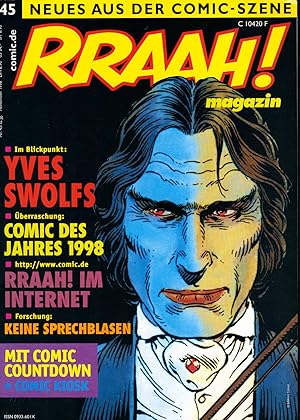 Bild des Verkufers fr RRAAH! Comic - Magazin Nr. 45 - Neues aus der Comic-Szene zum Verkauf von Schrmann und Kiewning GbR