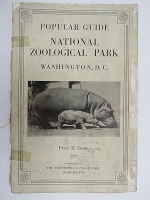 POPULAR GUIDE, NATIONAL ZOOLOGICAL PARK, WASHINGTON, D. C