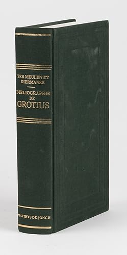 Seller image for Bibliographie des Ecrits sur Hugo Grotius for sale by The Lawbook Exchange, Ltd., ABAA  ILAB