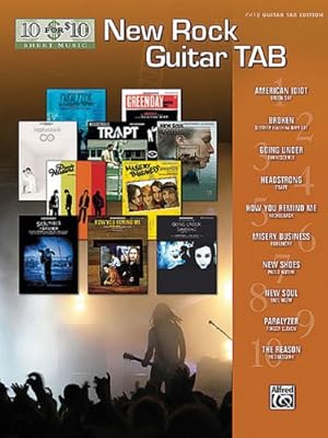 New Rock Guitar TAB (10 for 10 Sheet Music)