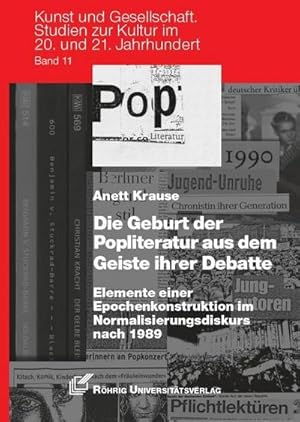 Seller image for Die Geburt der Popliteratur aus dem Geiste ihrer Debatte for sale by AHA-BUCH GmbH