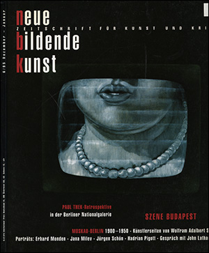 Immagine del venditore per Neue Bildende Kunst : Zeitschrift fr Kunst und Kritik, No. 6 (December /January) venduto da Specific Object / David Platzker