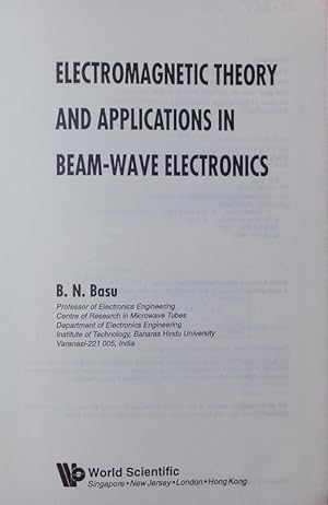 Imagen del vendedor de Electromagnetic theory and applications in beam wave electronics. a la venta por Antiquariat Bookfarm