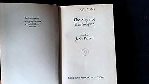 Imagen del vendedor de The siege of Krishnapur. a la venta por Antiquariat Bookfarm