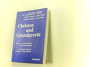 Seller image for Christen und Grundgesetz for sale by Book Broker