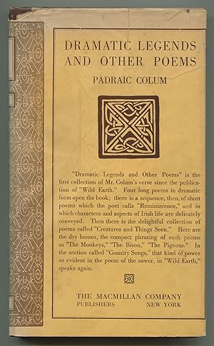 Immagine del venditore per Dramatic Legends and Other Poems venduto da Between the Covers-Rare Books, Inc. ABAA