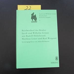 Seller image for Briefwechsel der Brder Jacob und Wilhelm Grimm - Band 6: Mit Rudolf Hildebrand, Matthias Lexer und Karl Weigand (Kritische Ausgabe in Einzelbnden) for sale by Bookstore-Online