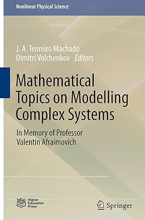 Bild des Verkufers fr Mathematical Topics on Modelling Complex Systems zum Verkauf von moluna