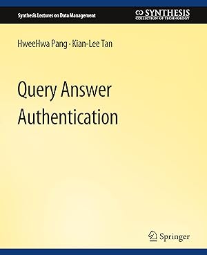 Seller image for Query Answer Authentication for sale by moluna