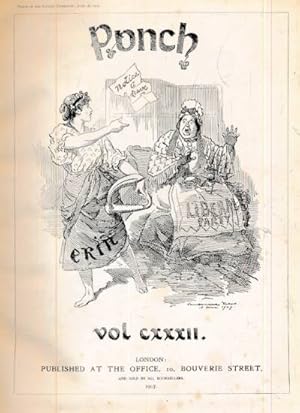 Bild des Verkufers fr Punch, Or the London Charivari. January - June 1907 Volume 132 zum Verkauf von Barter Books Ltd