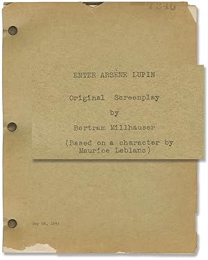 Enter Arsene Lupin (Original screenplay for the 1944 film)