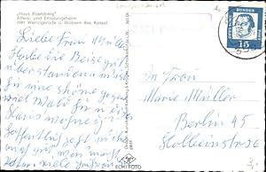 Ansichtskarte / Postkarte Landpoststempel Betzigerode, Wenzigerode, Altersheim Haus Ebersberg