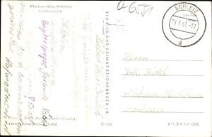 Ansichtskarte / Postkarte Landpoststempel, Plothen in Thüringen, Plothenteich