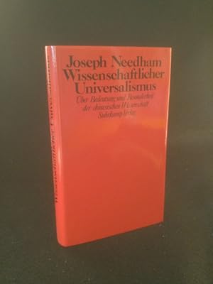 Wissenschaftlicher Universalismus [Neubuch] Über Bedeutung und Besonderheit der chinesischen Wiss...