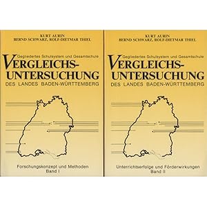 Bild des Verkufers fr Gegliedertes Schulsystem und Gesamtschule. Vergleichsuntersuchung des Landes Baden-Wrttemberg. Unterrichtserfolge und Frderwirkungen Band II zum Verkauf von avelibro OHG